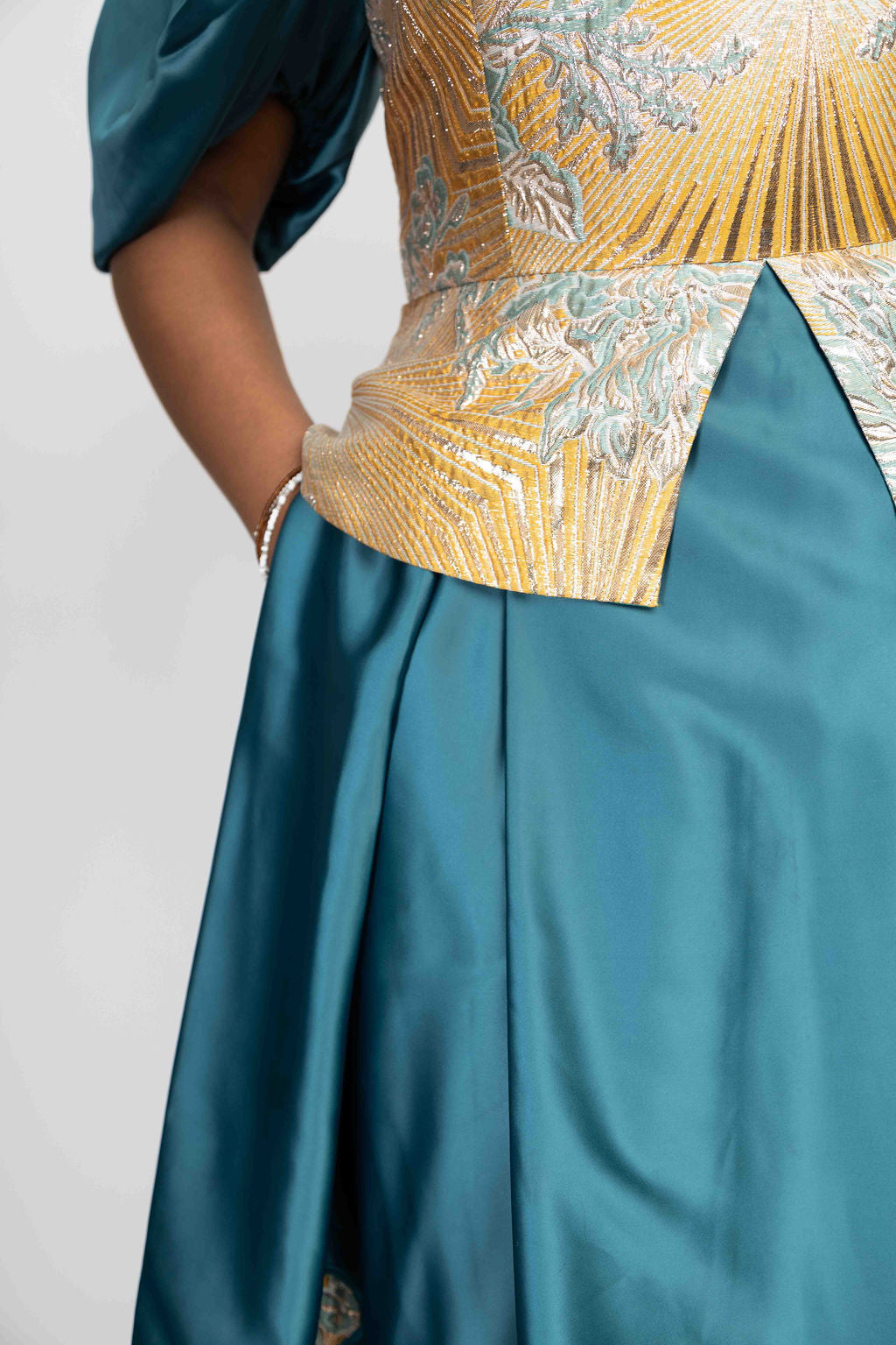 ONIWA ROYALE EMERALD DRESS