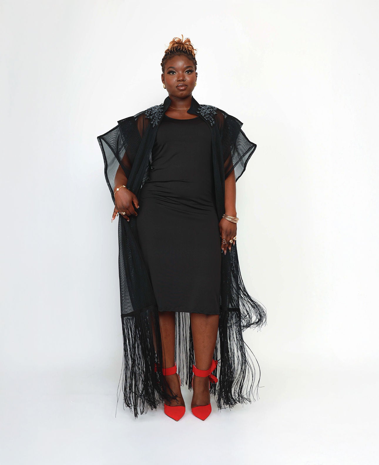NOIR FRINGE ENSEMBLE