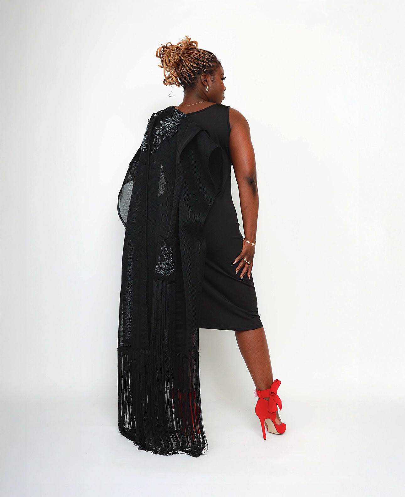 NOIR FRINGE ENSEMBLE
