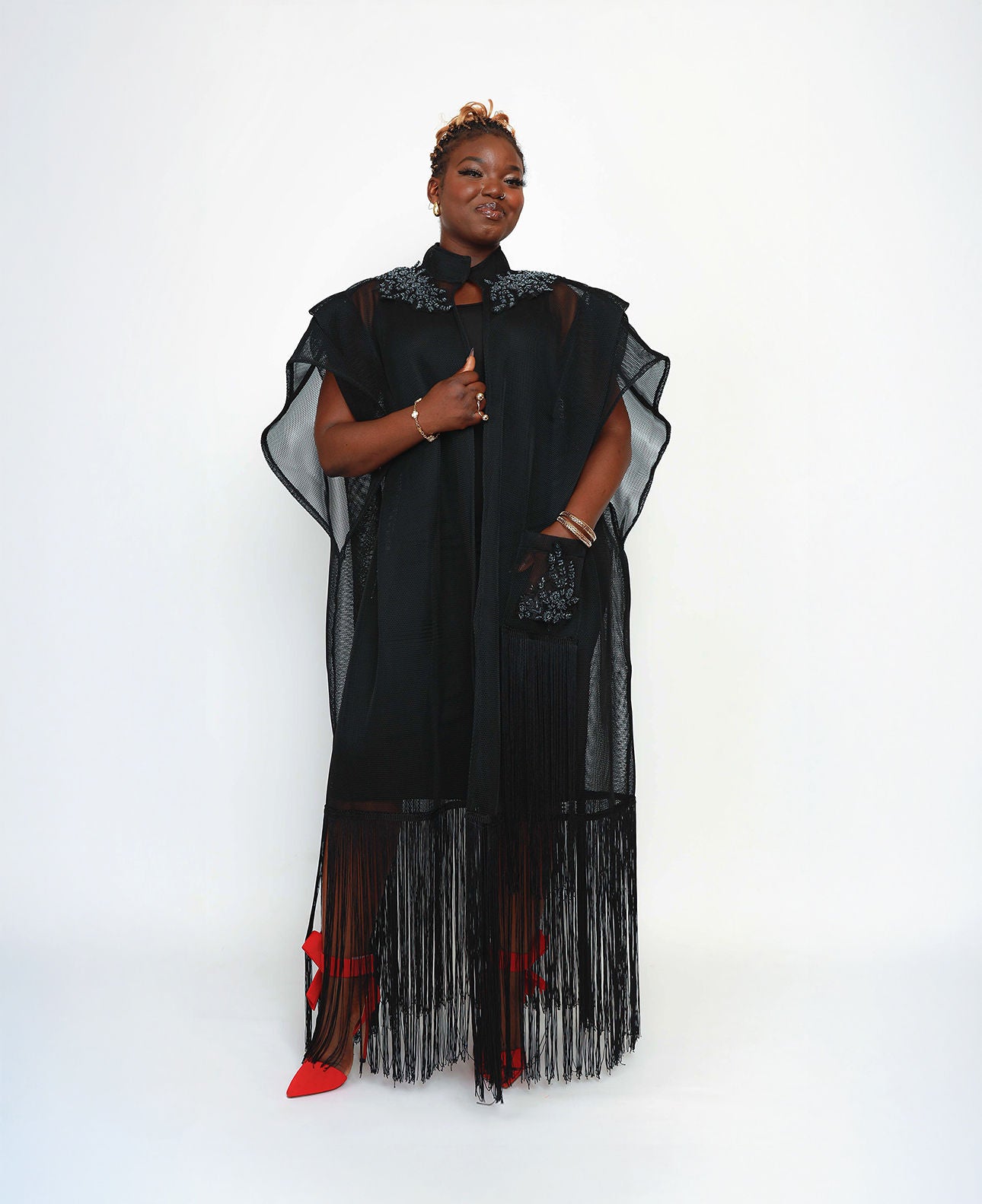 NOIR FRINGE ENSEMBLE