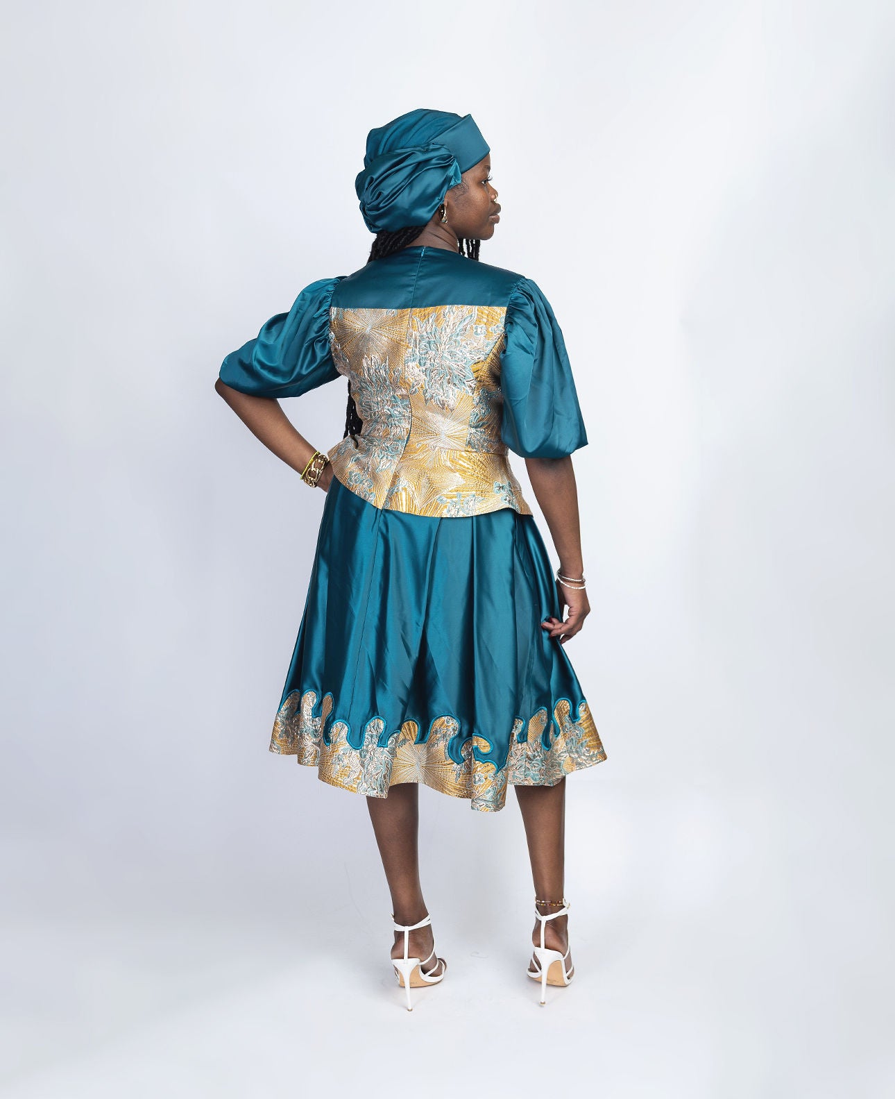 ONIWA ROYALE EMERALD DRESS