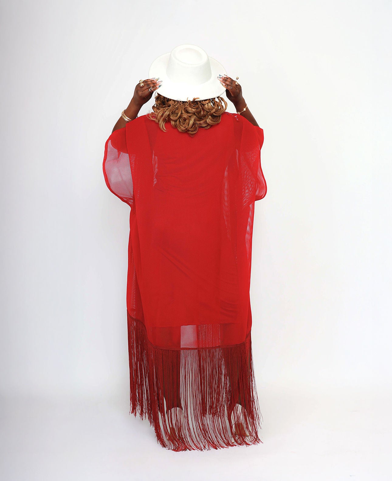 SCARLET FRINGE ENSEMBLE