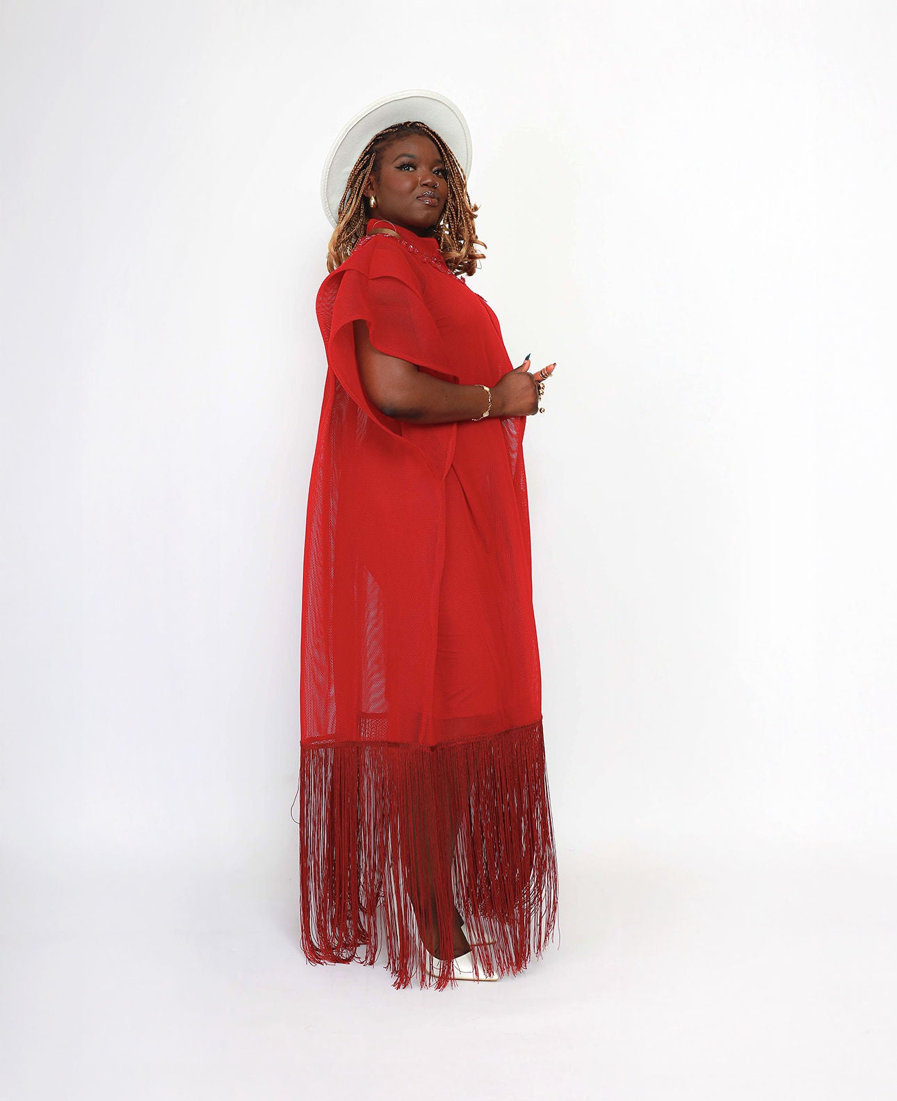 SCARLET FRINGE ENSEMBLE