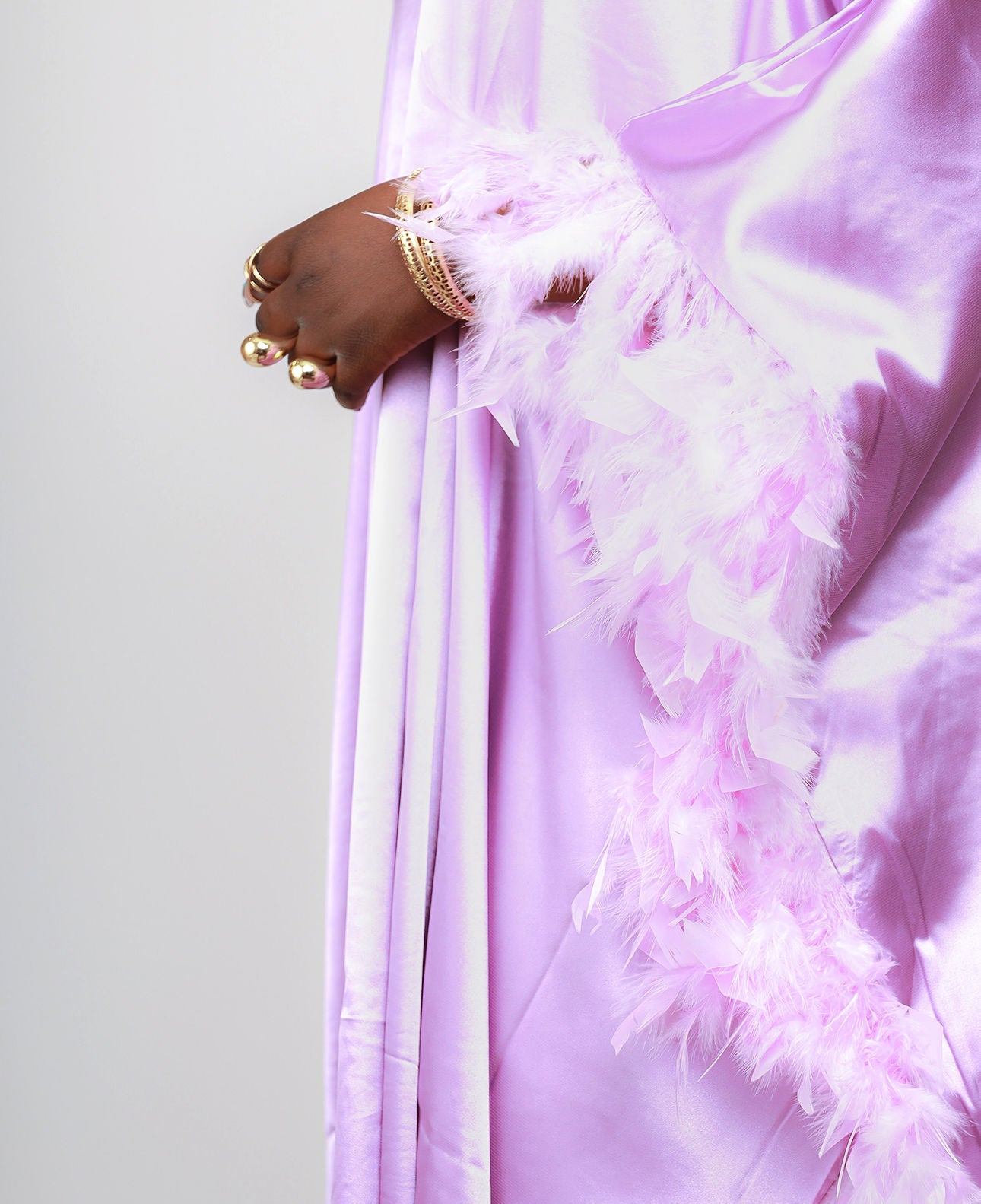 TWILIGHT FEATHER KAFTAN