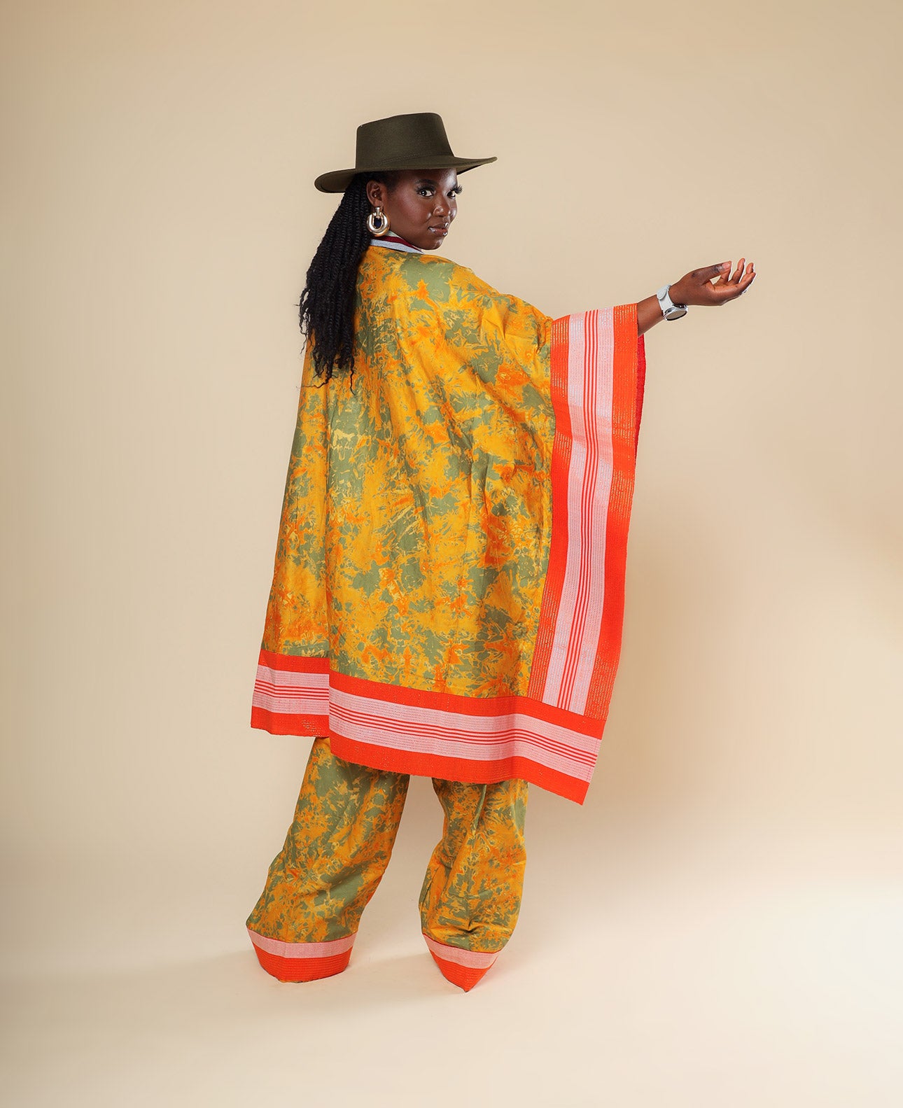 BOLD HERITAGE ASO-OKE KIMONO SET