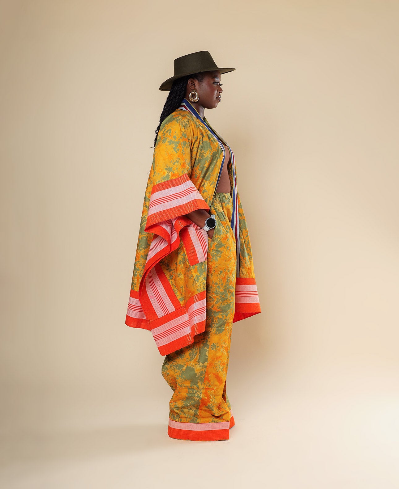 BOLD HERITAGE ASO-OKE KIMONO SET