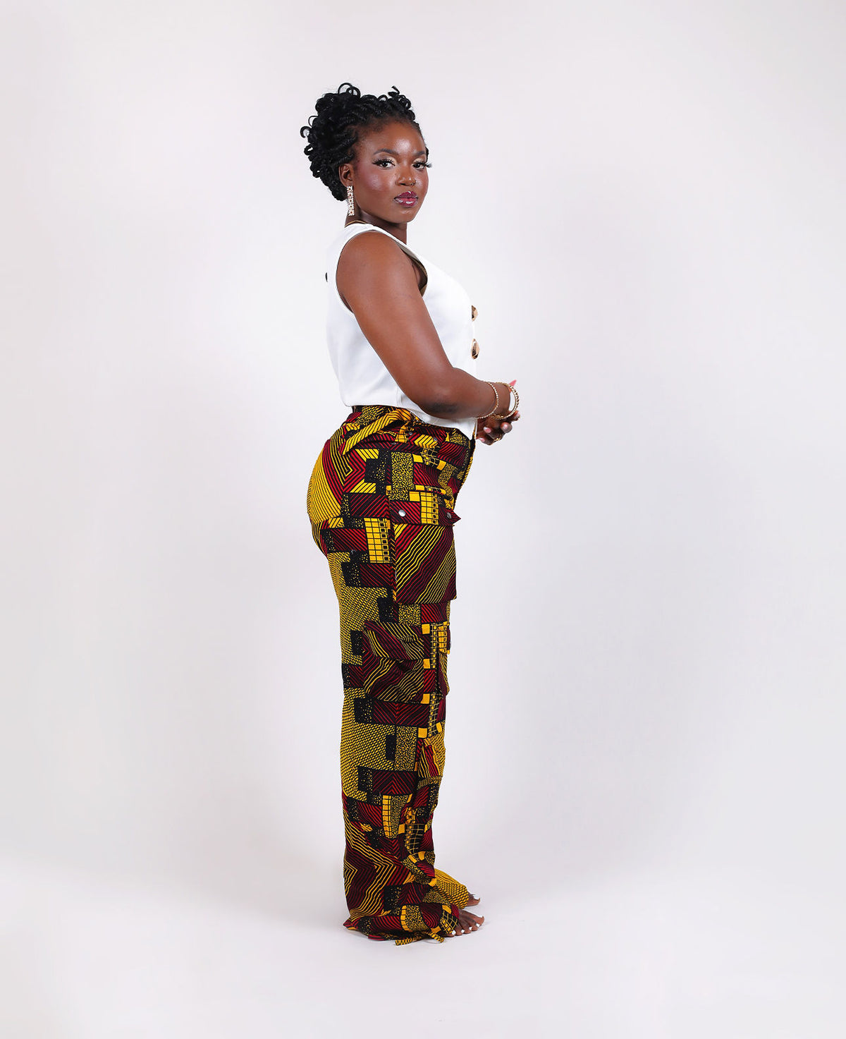 YOU AFRICAN TRENDY CARGO PANTS