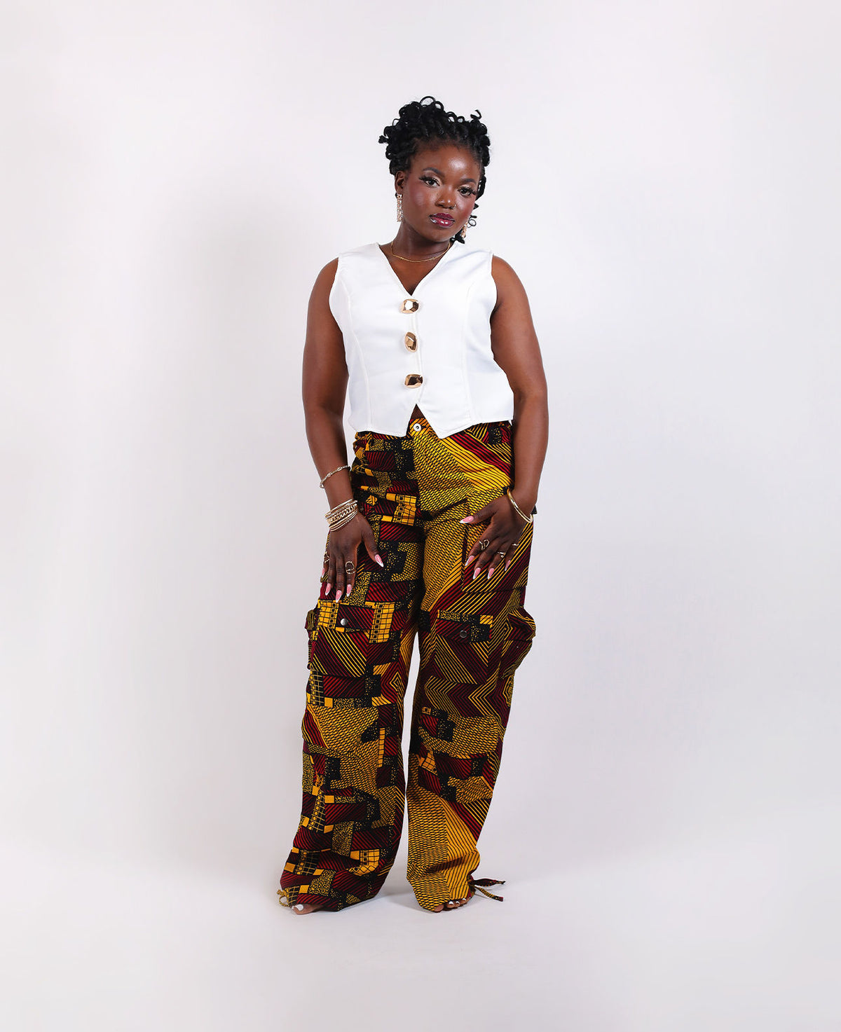 YOU AFRICAN TRENDY CARGO PANTS