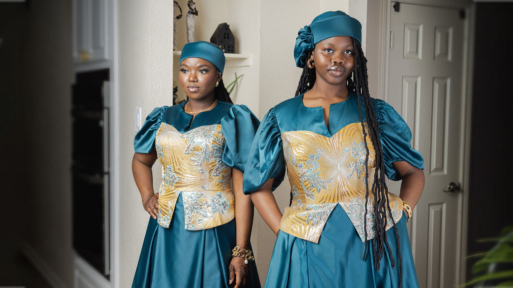 ONIWA ROYALE EMERALD DRESS