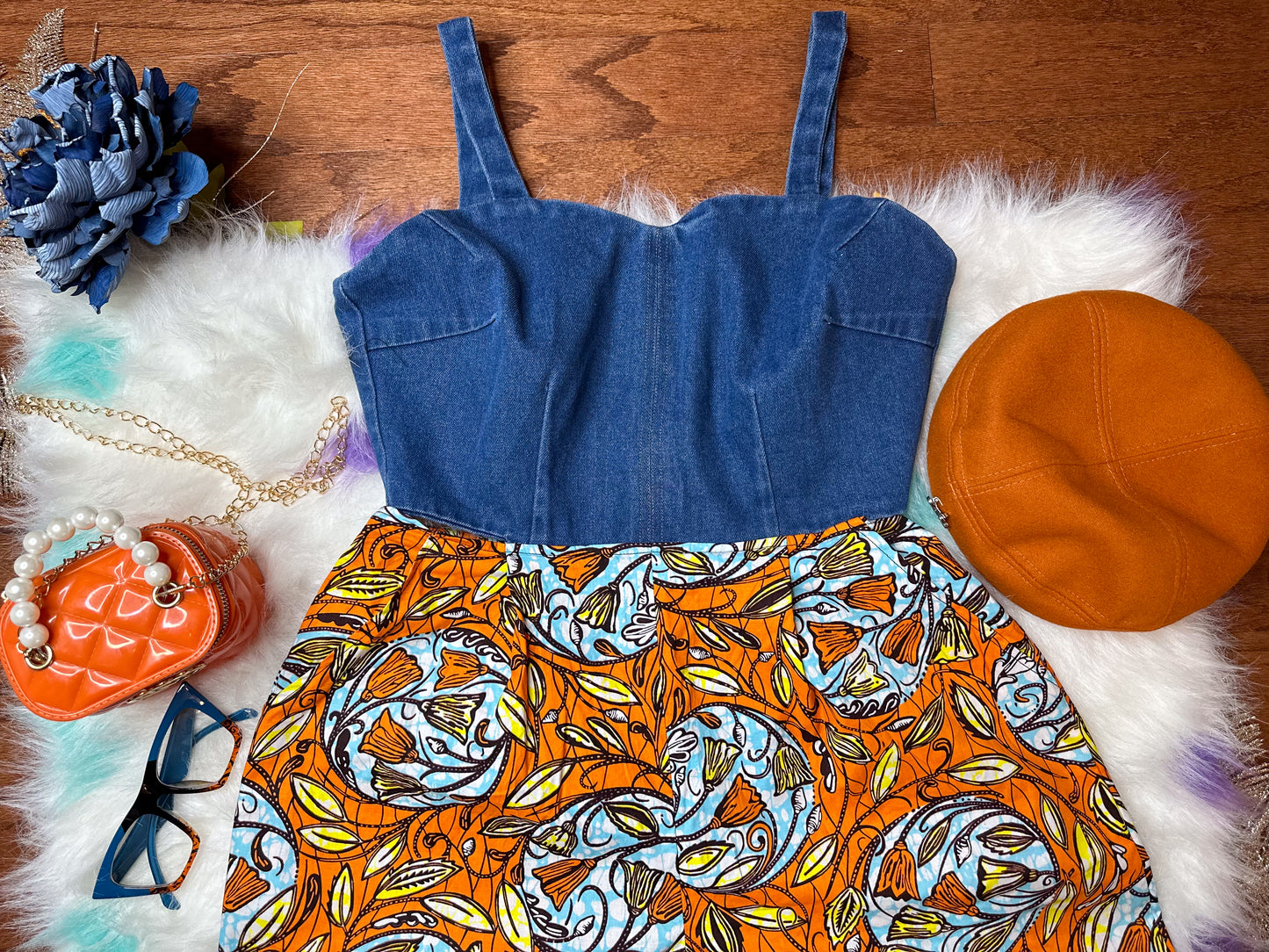 YOU AFRICAN CAMI JUMPSUIT