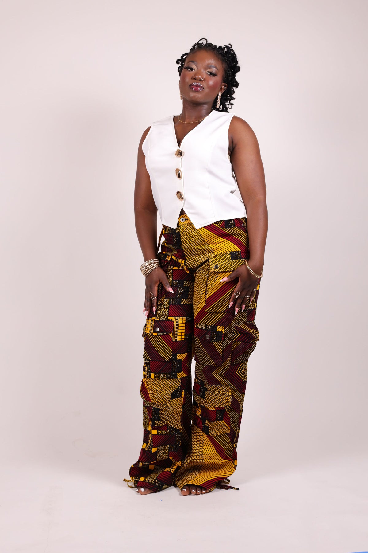 YOU AFRICAN TRENDY CARGO PANTS