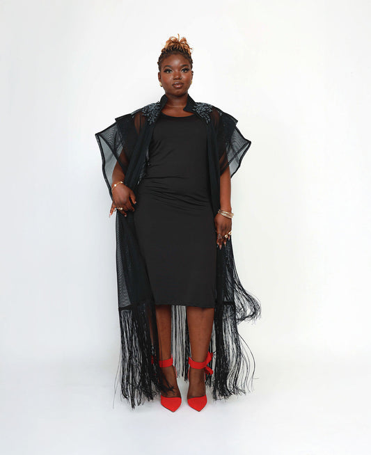 NOIR FRINGE ENSEMBLE