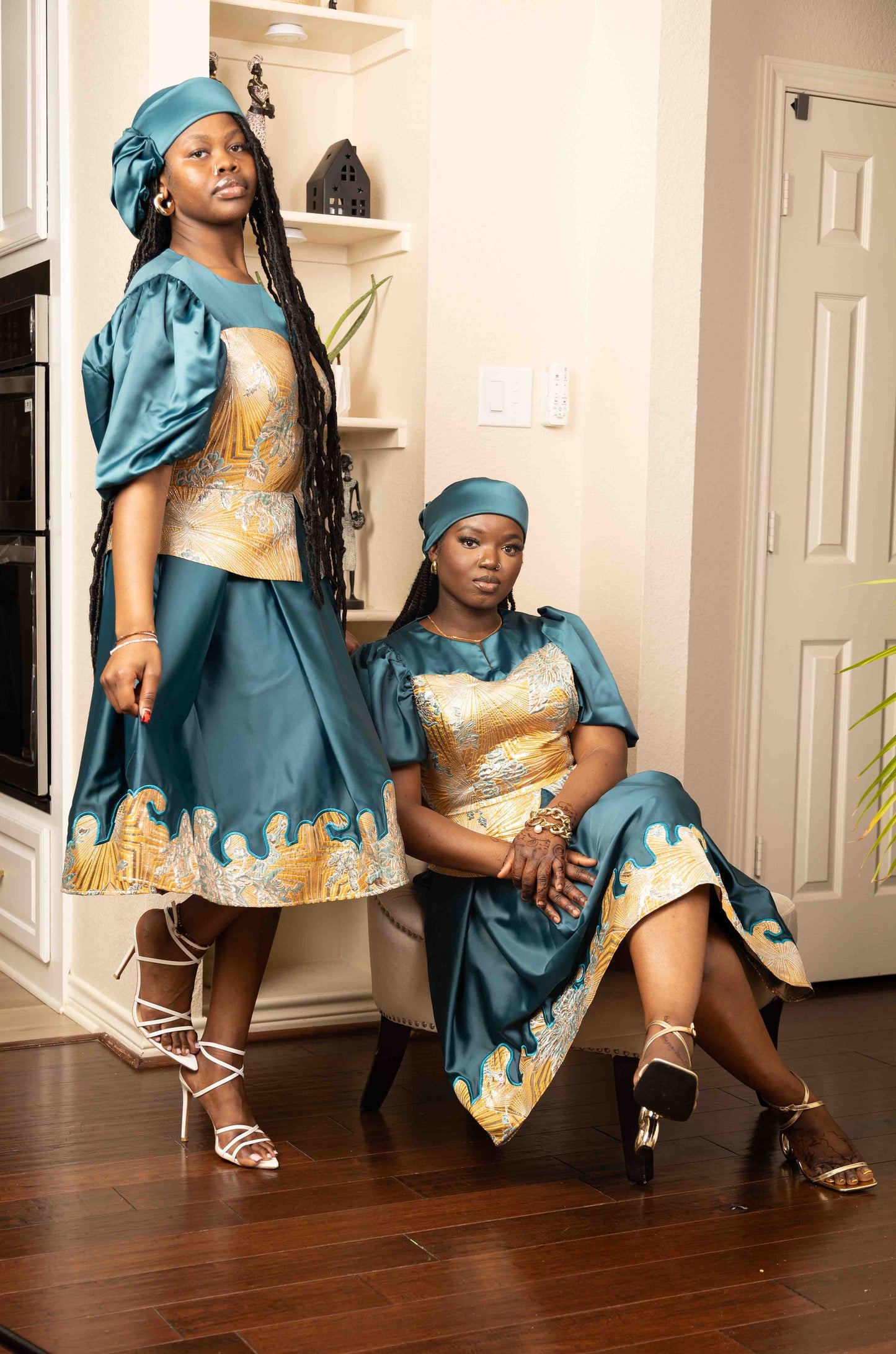 ONIWA ROYALE EMERALD DRESS