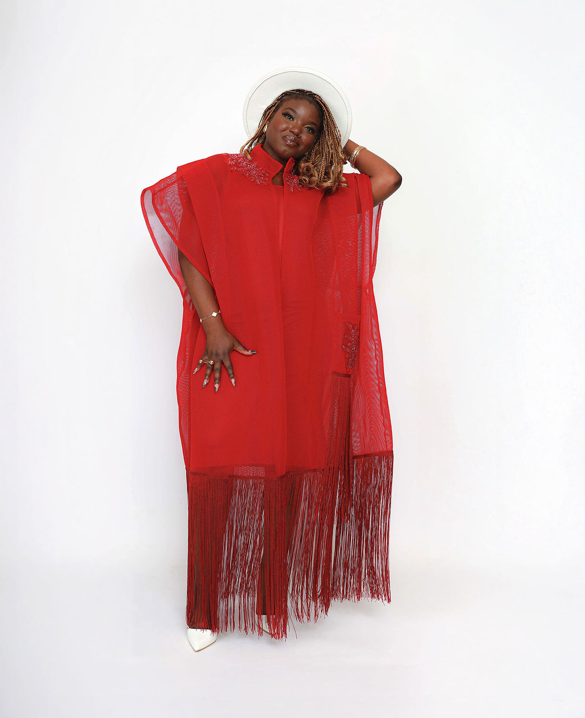 SCARLET FRINGE ENSEMBLE