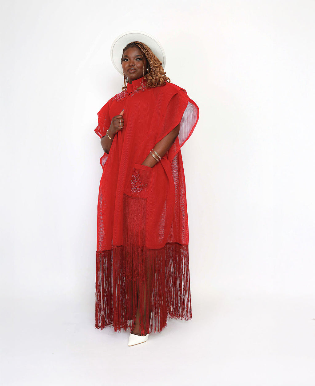 SCARLET FRINGE ENSEMBLE
