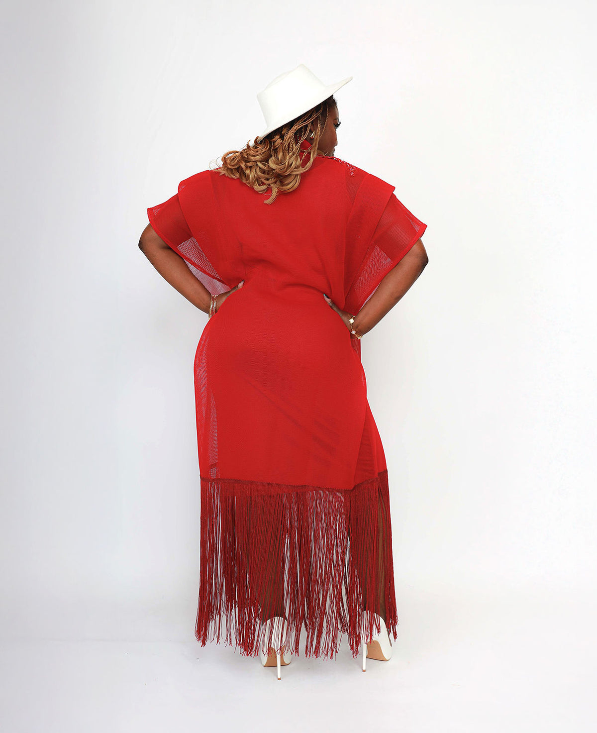 SCARLET FRINGE ENSEMBLE