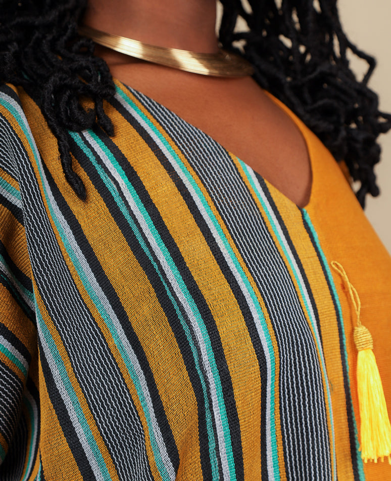THE AURA ASO-OKE DRESS