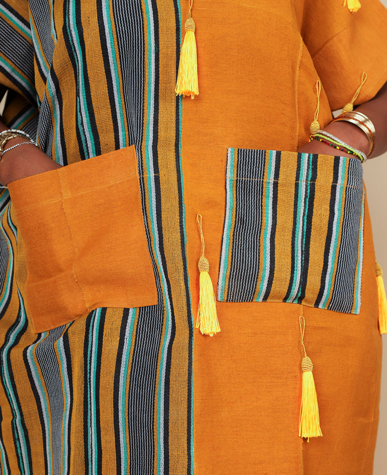 THE AURA ASO-OKE DRESS