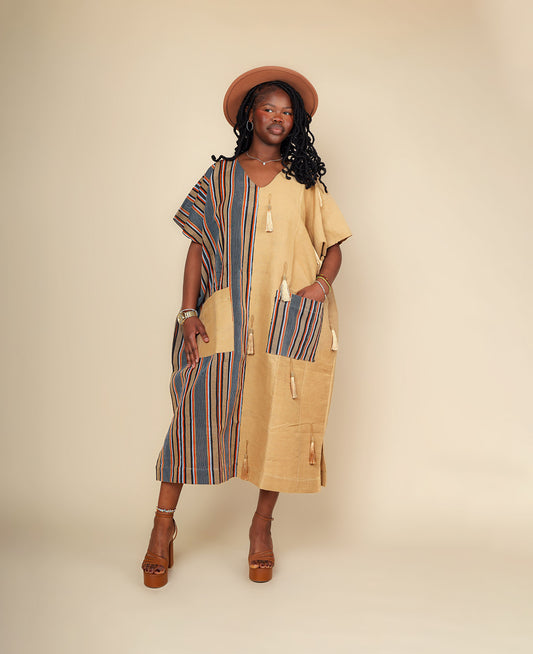 THE SAHARA ASO-OKE DRESS