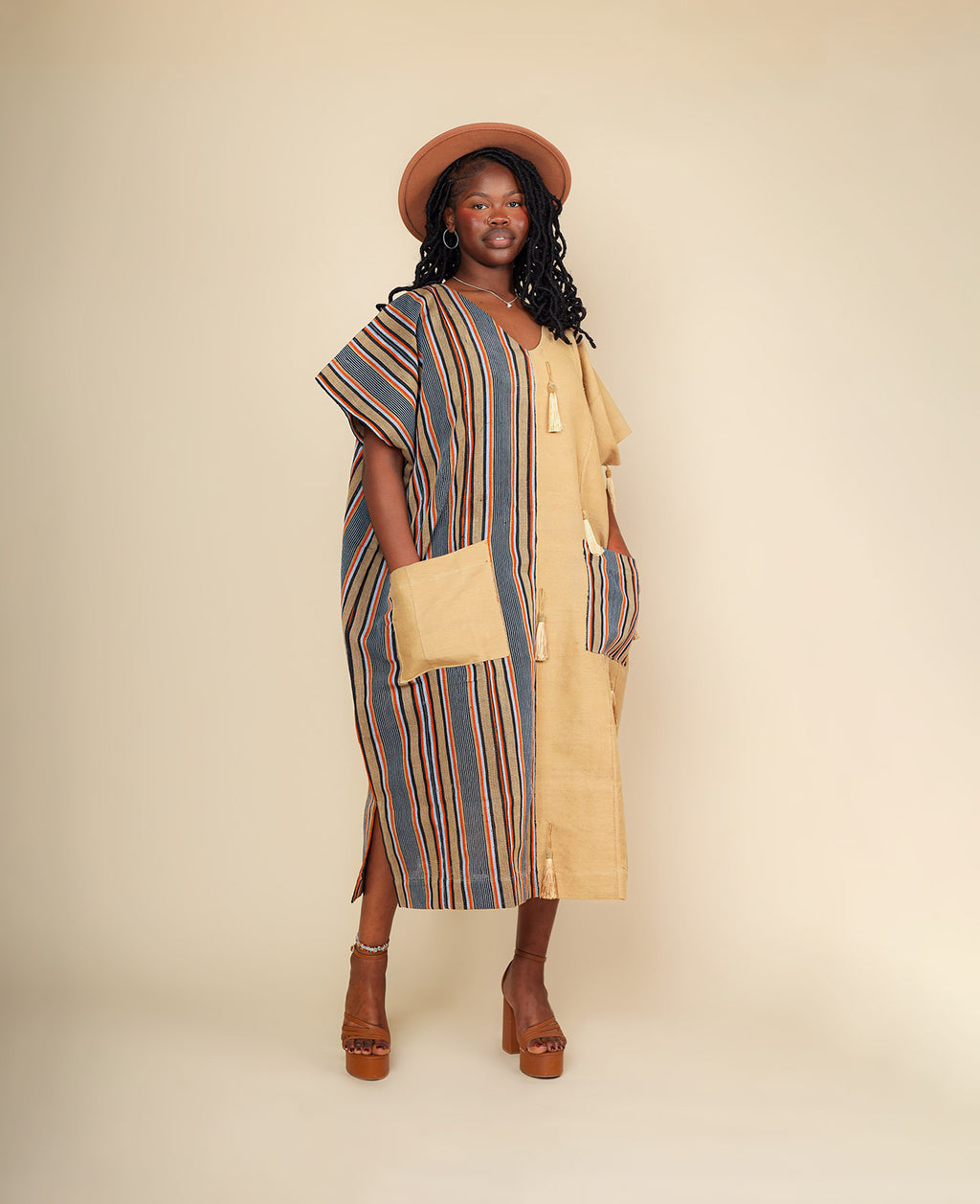 THE SAHARA ASO-OKE DRESS