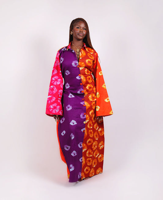 THE FIESTA MAXI SHIRTDRESS