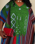 THE GREEN DYNASTY ASO-OKE DRESS
