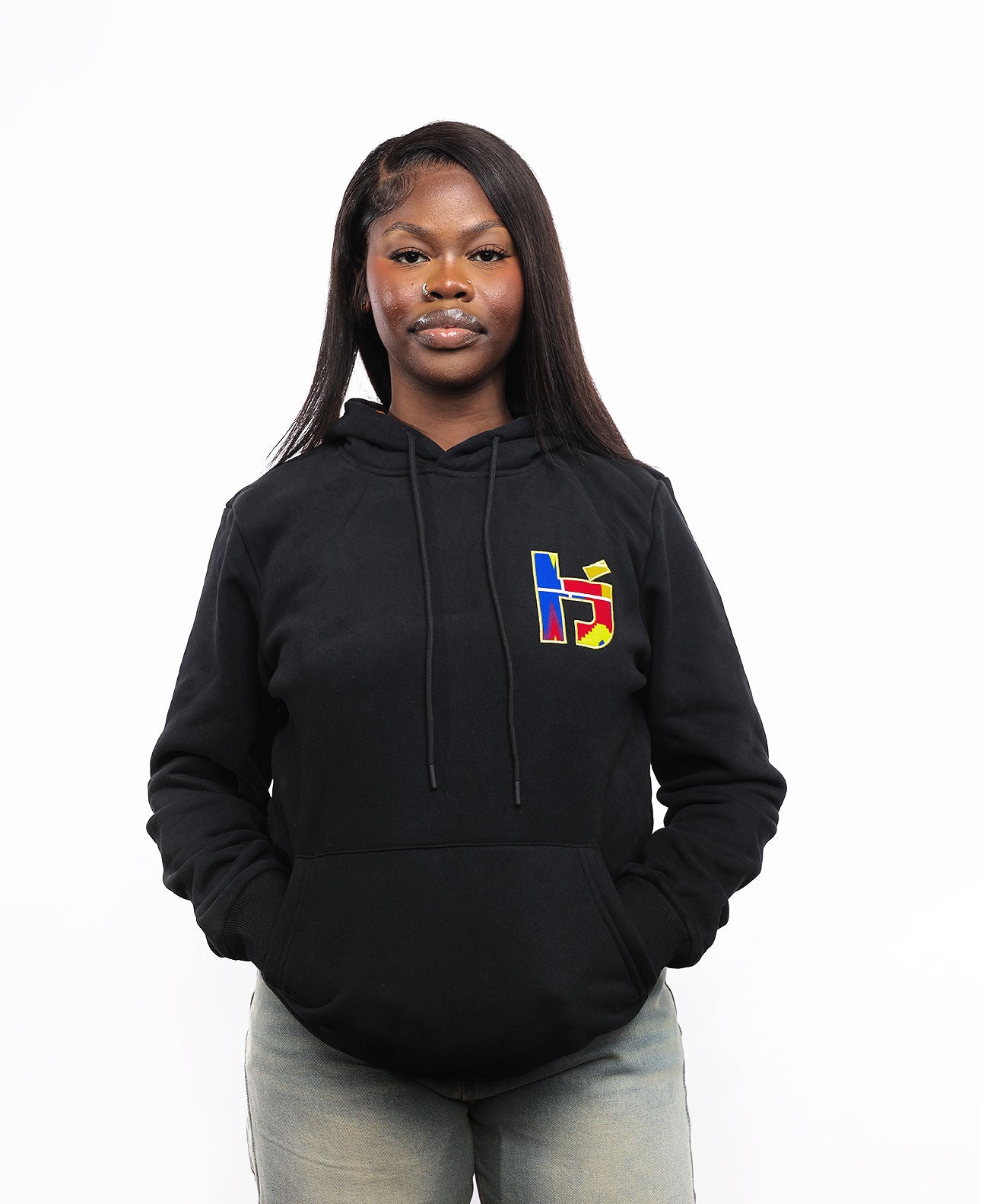 YOU AFRICAN MAP FLEECED HOODIE