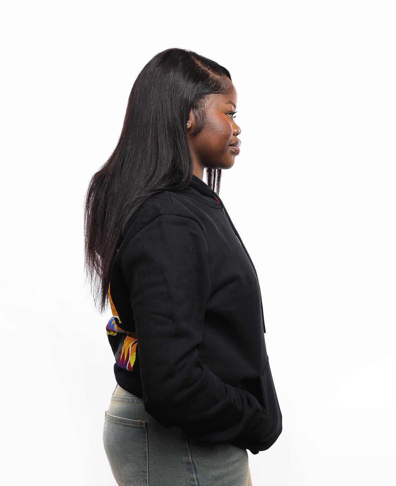 YOU AFRICAN MAP FLEECED HOODIE