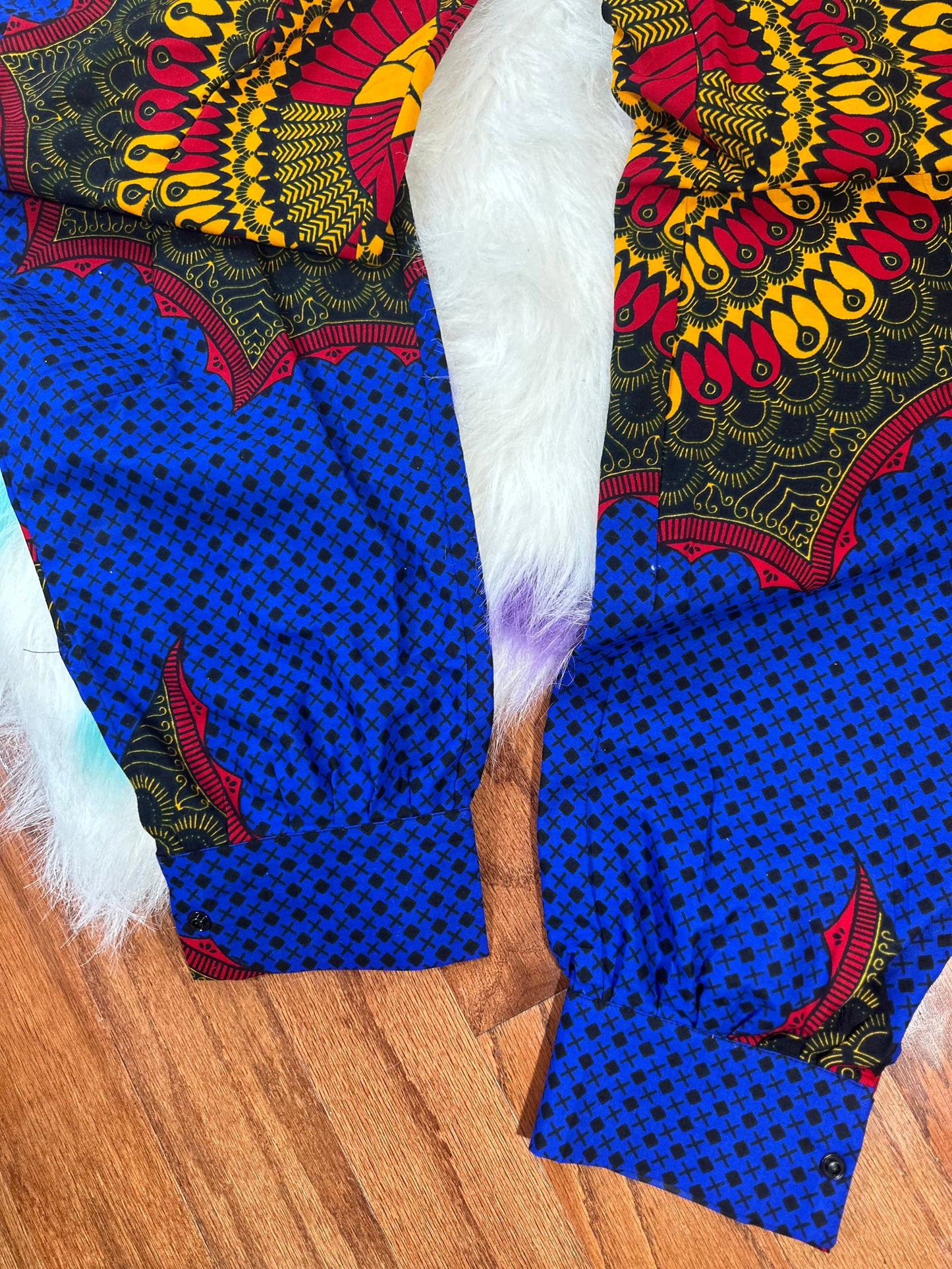 YOU AFRICAN PANT AND CROP TOP SET