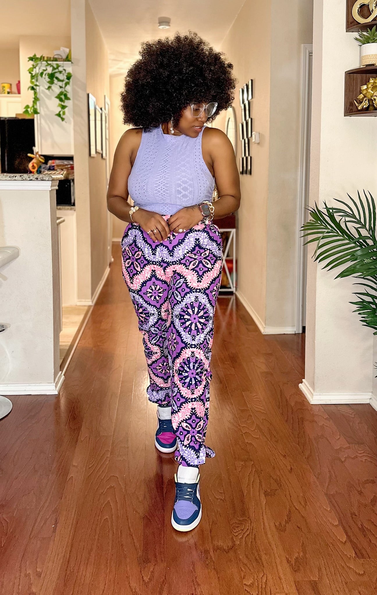 YOU AFRICAN PANT AND CROP TOP SET