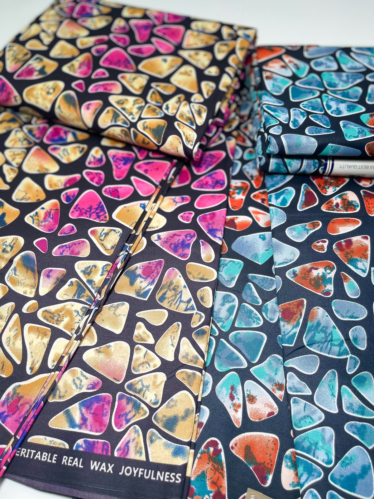 TRENDY AFRICAN PRINT WAX FABRIC - ANKARA