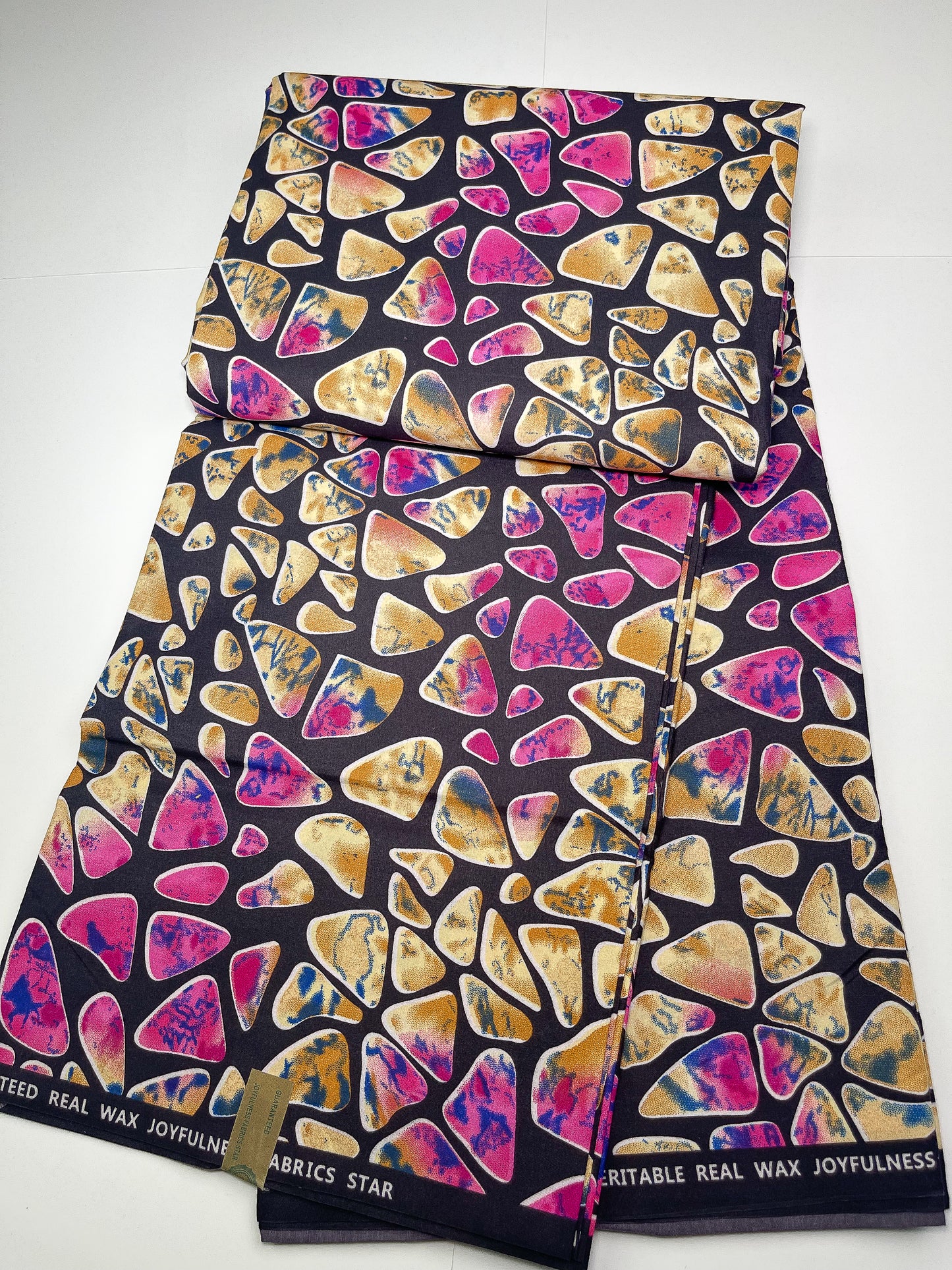 TRENDY AFRICAN PRINT WAX FABRIC - ANKARA